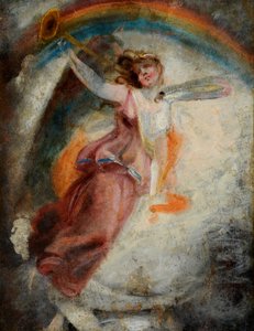 Herald Angel (olej na plátně) od John Constable