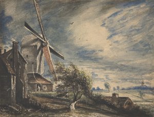 Mlýn poblíž Colchesteru, 1833. od John Constable