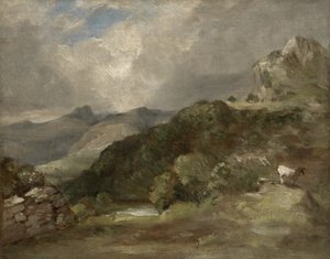 Bow Fell, Cumberland, 1807 od John Constable