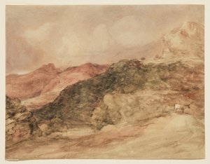 Bow Fell a Langdale Pikes od John Constable