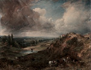 Branch Hill Pond, Hampstead od John Constable
