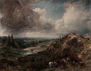 Branch Hill Pond, Hampstead od John Constable