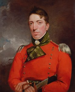 Kapitán Richard Gubbins, kolem 1804-05 (olej na plátně) od John Constable