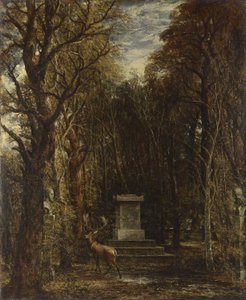 Památník na počest sira Joshuu Reynoldse, postavený v areálu Coleorton Hall v Leicestershire zesnulým sirem Georgem Beaumontem, baronetem. od John Constable