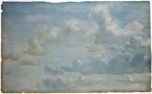 Cloudová studie, 1822 od John Constable