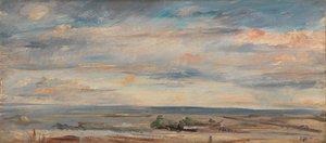 Cloud Study, Early Morning, Looking East from Hampstead, 1821. od John Constable
