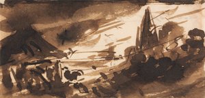 Svítání od John Constable