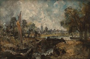 Dedhamský zámek od John Constable