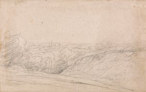 Dedham Vale z Langhamu od John Constable