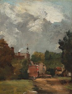 Kostel East Bergholt od John Constable