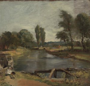 Zámek Flatford od John Constable