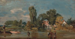 Flatford Mill, mezi 1810 a 1811. od John Constable