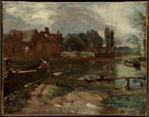 Flatford Mill od zdymadla od John Constable