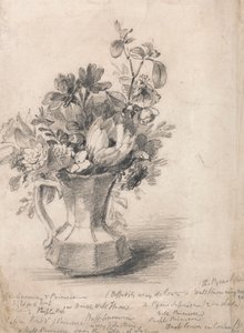 Květiny ve džbánu od John Constable