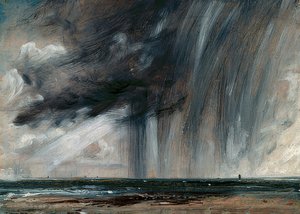 Bouřka nad mořem. Kolem 1824-26 od John Constable
