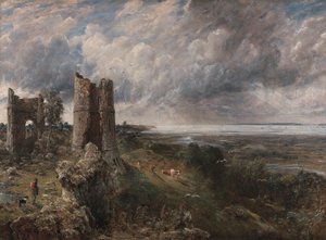 Hrad Hadleigh, Ústa Temže – ráno po bouřlivé noci od John Constable