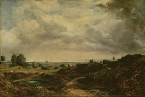 Hampstead Heath (olej na plátně) od John Constable