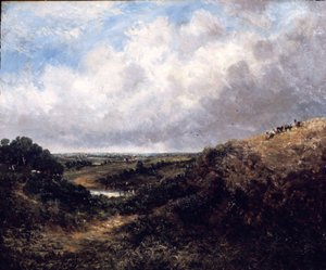Hampsteadské vřesoviště od John Constable