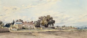 Domy v Putney Heath od John Constable
