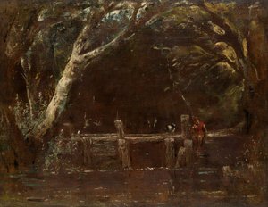 Krajina (The Lock) od John Constable