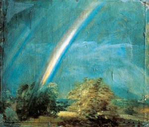 Krajina s dvojitou duhou od John Constable