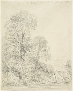 Maudlin, poblíž Chichesteru, 18. července 1835 od John Constable