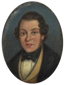 Miniatura: Portrét Abrama Constabla, bratra umělce od John Constable