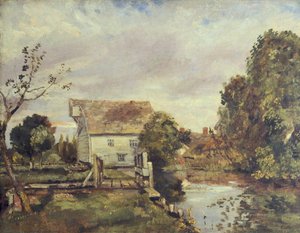 Mlýn na řece Stour od John Constable