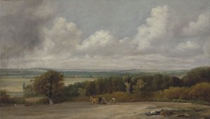 Scéna orby v Suffolku od John Constable