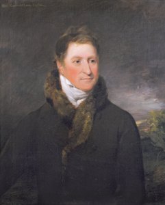 Portrét Greswolda Lewise († 1819) z Malvern Hall, Warwickshire