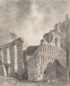 Zřícenina převorství svatého Botolfa, Colchester od John Constable