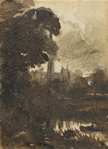 Katedrála v Salisbury ze severozápadu, c.1830-39 od John Constable