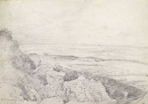 Salisbury Plain z Old Sarum od John Constable
