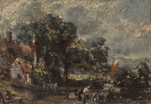 Náčrt pro "The Haywain" od John Constable