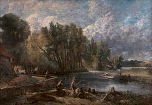 Stratford Mill, 1819 až 1820. od John Constable