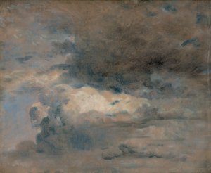 Studie mraků – večer, 31. srpna 1822 od John Constable