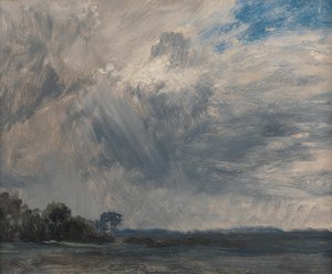 Studie zatažené oblohy od John Constable