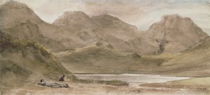 Sty Head Tarn, 12. října 1800 od John Constable