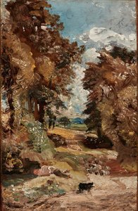 Obilné pole od John Constable