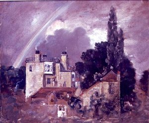 The Grove nebo admirálův dům, Hampstead, c. 1821-22 od John Constable