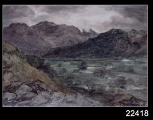 Pohled v Borrowdale od John Constable