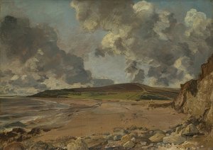 Weymouth Bay: Bowleaze Cove a Jordon Hill. 1816-17 od John Constable