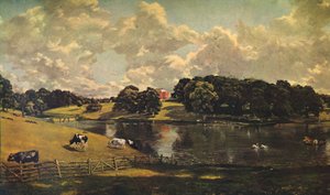 Wivenhoe Park, Essex, 1816 od John Constable