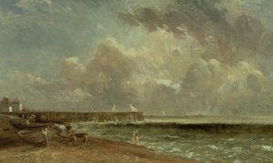 Yarmouth Pier, 1822 od John Constable