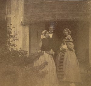 [Hraběnka Canningová s hosty, Government House, Allahabad], 1858. od John Constantine Stanley