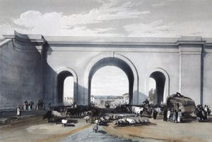 Železniční most v Chippenham, Wiltshire, 1846 od John Cooke Bourne