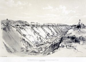 Řezání Tringu, 19. června 1837 od John Cooke Bourne