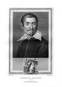 Domenichino, italský barokní malíř, 1825. od John Corner
