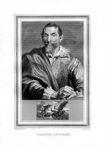 Frans Snyders, malíř vlámské barokní éry, 1825.
