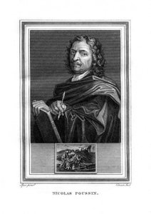 Nicolas Poussin, francouzský malíř, 1825. od John Corner